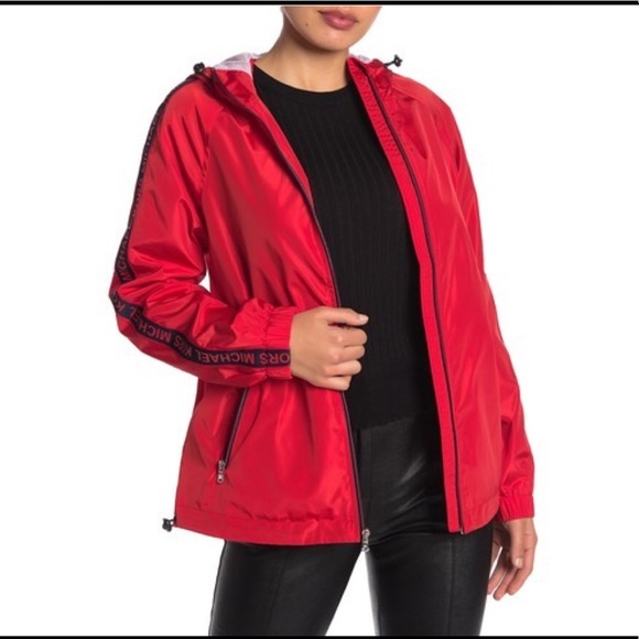 Michael Kors Jackets & Blazers - Michael Kors Sleeve Tape Logo Jacket